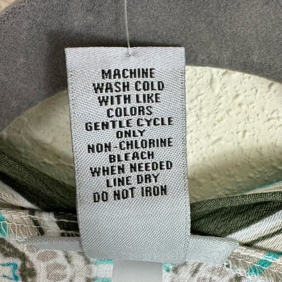 Catherines NWT Boho Artsy Lightweight Multicolor Open Kimono Top Size 0X 1X - Picture 8 of 8